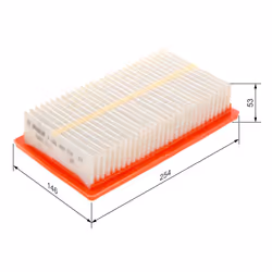 Filtre à air BOSCH F 026 400 634 - Vue supplémentaire 7