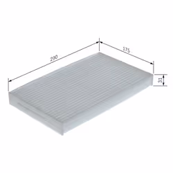 Filtre d'habitacle (filtre à pollen) BOSCH 1 987 435 132 - Vue supplémentaire 7