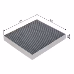 Filtre d'habitacle (filtre à pollen) BOSCH 1 987 435 602 - Vue supplémentaire 7