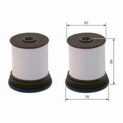Filtre à carburant BOSCH F 026 402 360 - Vue supplémentaire 6