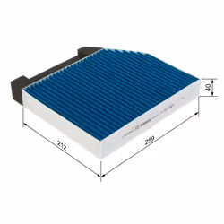 Filtre d'habitacle (filtre à pollen) BOSCH 0 986 628 567 - Vue supplémentaire 7