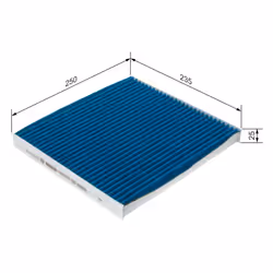 Filtre d'habitacle (filtre à pollen) BOSCH 0 986 628 569 - Vue supplémentaire 7