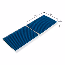Filtre d'habitacle (filtre à pollen) BOSCH 0 986 628 571 - Vue supplémentaire 6
