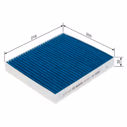 Filtre d'habitacle (filtre à pollen) BOSCH 0 986 628 574 - Vue supplémentaire 7