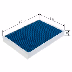 Filtre d'habitacle (filtre à pollen) BOSCH 0 986 628 575 - Vue supplémentaire 7