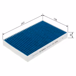 Filtre d'habitacle (filtre à pollen) BOSCH 0 986 628 592 - Vue supplémentaire 7