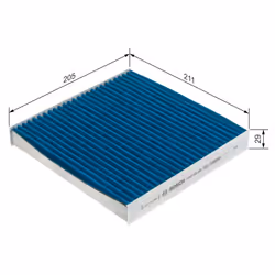 Filtre d'habitacle (filtre à pollen) BOSCH 0 986 628 584 - Vue supplémentaire 7