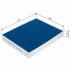 Filtre d'habitacle (filtre à pollen) BOSCH 0 986 628 586 - Vue supplémentaire 7