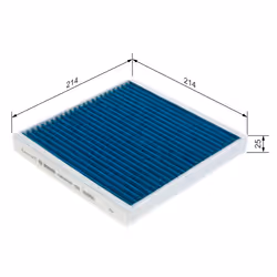 Filtre d'habitacle (filtre à pollen) BOSCH 0 986 628 588 - Vue supplémentaire 7