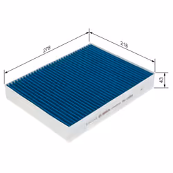 Filtre d'habitacle (filtre à pollen) BOSCH 0 986 628 591 - Vue supplémentaire 7