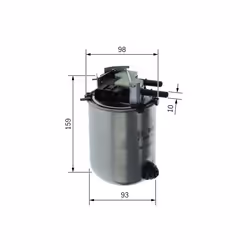 Filtre à carburant BOSCH F 026 402 288 - Vue supplémentaire 7