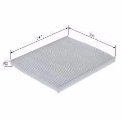 Filtre d'habitacle (filtre à pollen) BOSCH 1 987 435 151 - Vue supplémentaire 7