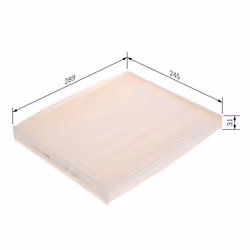 Filtre d'habitacle (filtre à pollen) BOSCH 1 987 435 165 - Vue supplémentaire 7