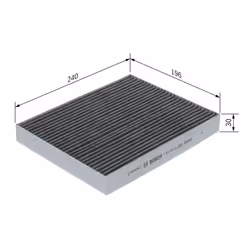 Filtre d'habitacle (filtre à pollen) BOSCH 1 987 435 620 - Vue supplémentaire 7
