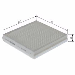 Filtre d'habitacle (filtre à pollen) BOSCH 1 987 435 163 - Vue supplémentaire 7