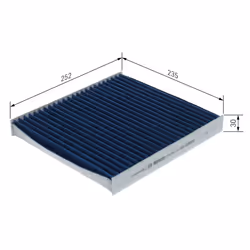 Filtre d'habitacle (filtre à pollen) BOSCH 0 986 628 630 - Vue supplémentaire 7