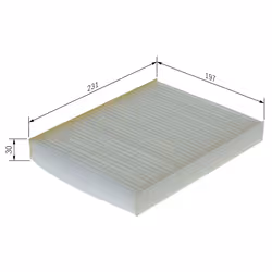 Filtre d'habitacle (filtre à pollen) BOSCH 1 987 435 139 - Vue supplémentaire 7