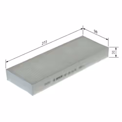 Filtre d'habitacle (filtre à pollen) BOSCH 1 987 435 164 - Vue supplémentaire 7