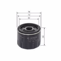 Filtre à huile BOSCH F 026 407 351 - Vue supplémentaire 7