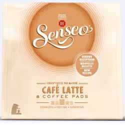 Douwe Egberts Café Latte, Senseo, 8 pièce(s)