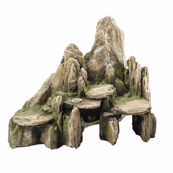 Décoration d’aquarium pierre avec mousse Aqua Della - 255x155x20 cm