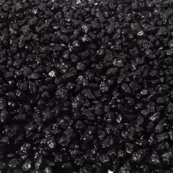 Gravier d’aquarium Aqua Della - Noir - 10 kg