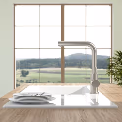 Villeroy & Boch 966801LC robinet Acier inoxydable