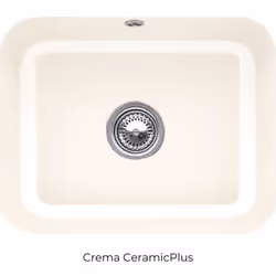 Evier 1 bac Cisterna 60C Crème CeramicPlus