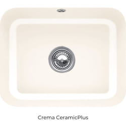 Evier 1 bac  Cisterna 60C Crème CeramicPlus