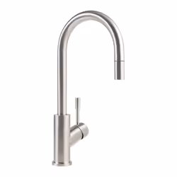 Description générale Ce robinet de cuisine moderne en acier inoxydable allie fonctionnalité et design élégant. Avec sa douche ...