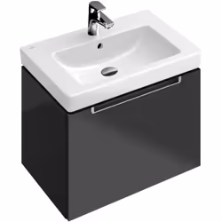 Métro Villeroy & Boch 2.0 Lavabo, 650x470 mm, pour montage sur meubles SUBWAY 2.0, Convient pour un montage à 3 trous, Viller ...