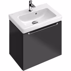 Villeroy & Boch 7315F501, Evier mural, Rectangulaire, Vitrocéramique, Blanc, 1 bols, Rectangulaire