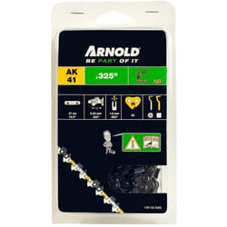 Arnold - Chaîne de tronçonneuse 325'/1,6 mm - 62 maillons d'entraineurs - gouges demi-rondes