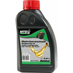 Huile moteur multigrade sae 10W-30 pour les moteurs 4 temps des petites machines - 0,6 l - Arnold