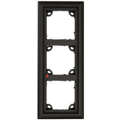 Mobotix MX-OPT-FRAME-3-EXT-BL boitier de prise de courant Noir