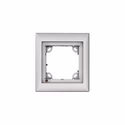 Mobotix MX-OPT-FRAME-1-EXT-SV, Argent, 131 x 18 x 143 mm, 131 mm, 143 mm