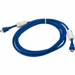 Mobotix MX-FLEX-OPT-CBL-2, 2 m, Bleu, Mâle/Mâle, mini USB