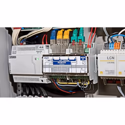 Mobotix MxSwitch Connexion Ethernet, supportant l'alimentation via ce port (PoE) Gris