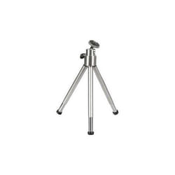 Hama Mini Tripod with Ball Tilt Head, silver trépied 3 pieds Argent