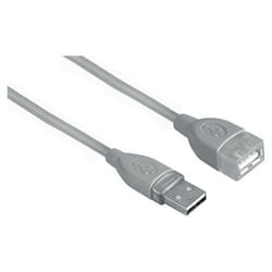 Hama Extension Cable, USB A Plug - USB A Socket, 3.0 m câble USB 3 m Gris