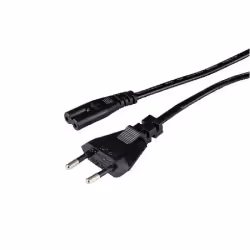 Hama Mains Cable, 1.5 m, Black, 1,5 m