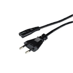 Hama Mains Cable, 1.5 m, Black Noir 1,5 m