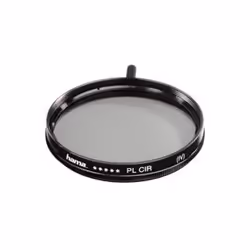 Hama Filtre polarisant circulaire, Traité, Noir, 67mm, 6,7 cm
