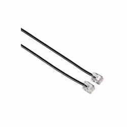 Hama 00044934, 3 m, RJ14, RJ14, Noir, Mâle, Mâle