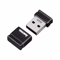 Hama Smartly 32GB, 32 Go, USB Type-A, 2.0, Casquette, Noir