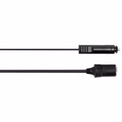 Hama 00116026, Allume-cigare, Noir, Chargeur de batterie automobile, 1,5 m