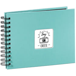 Hama 4047443167408 album photo et protège-page Turquoise 50 feuilles 10 x 15 Reliure spiralée