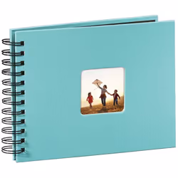 Hama 4047443167408 album photo et protège-page Turquoise 50 feuilles 10 x 15 Reliure spiralée