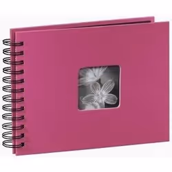 Hama Fine Art, Rose, 50 feuilles, 10 x 15, Reliure spiralée, Noir, 50 feuilles
