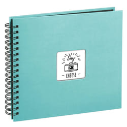 Hama 4047443167460 album photo et protège-page Turquoise 100 feuilles 10 x 15 Reliure spiralée